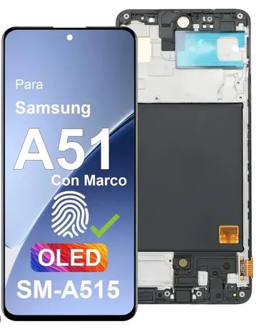 a51 oled A51 CON MARCO